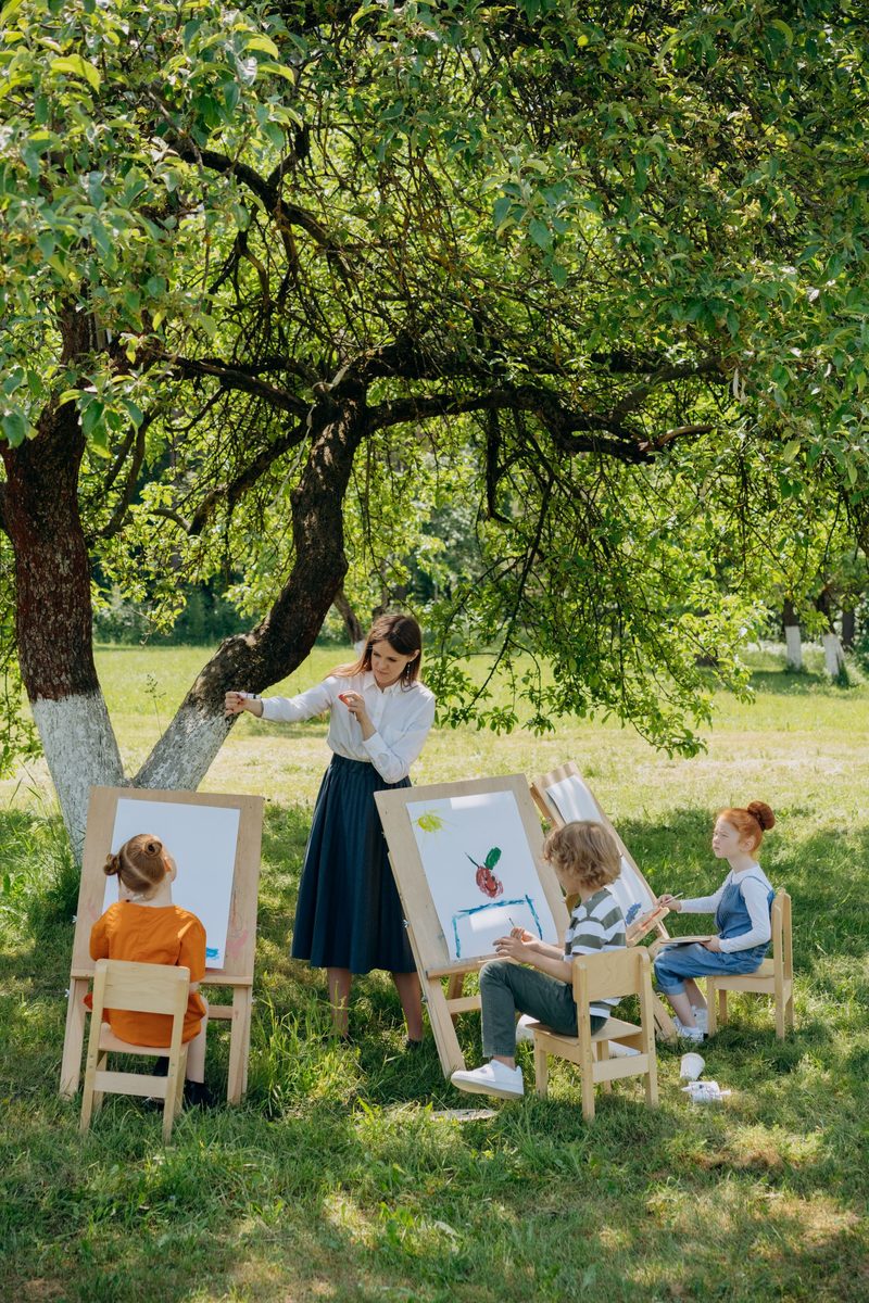 Kinder der Schule